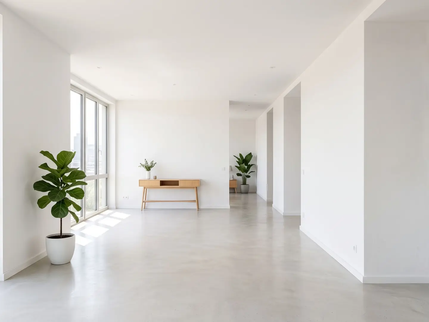 Skim Coat Plastering and Paint Preparation — After