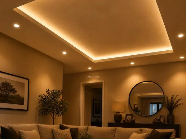 Suspended Drywall Ceilings and Integrated Lighting