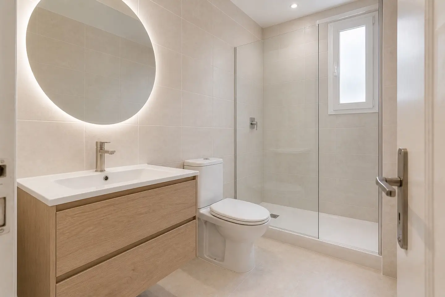 Banyo Yenileme, Vitrifiye ve Armatür Değişimi — Sonra