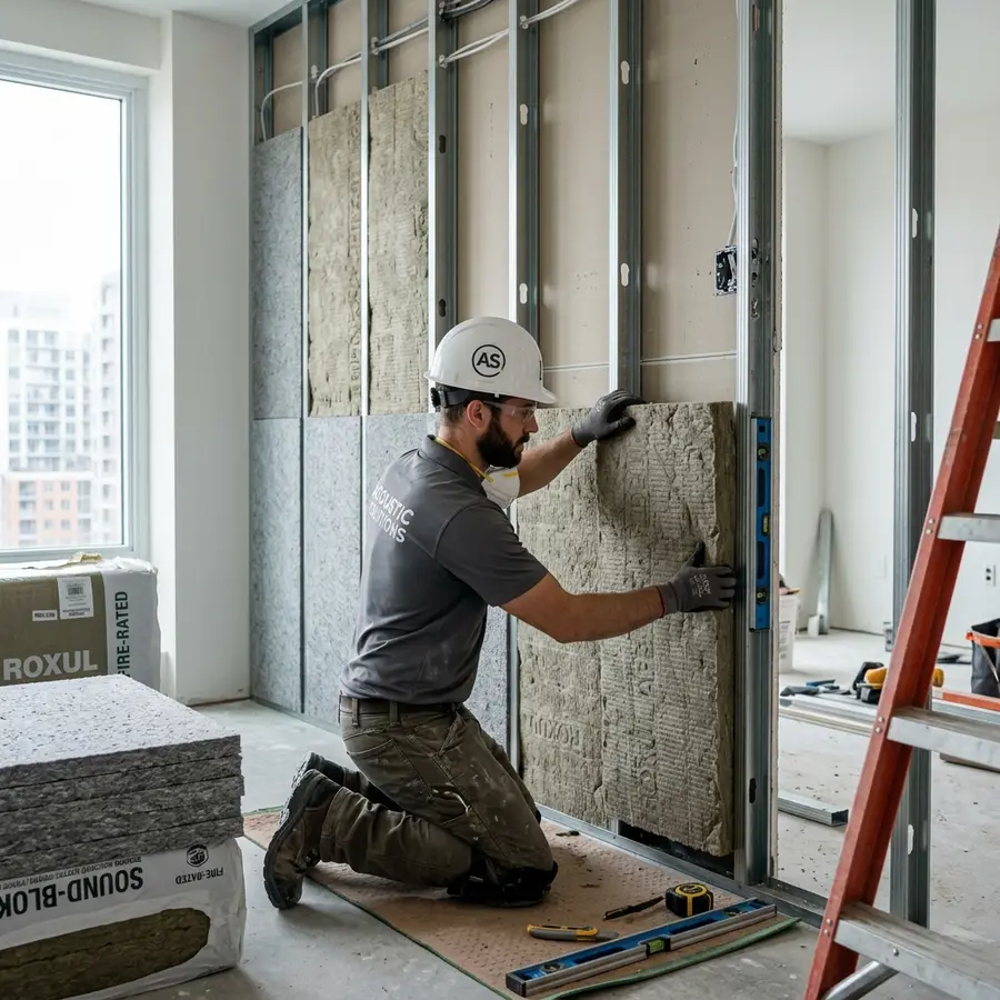 Sound Insulation for Walls, Ceilings and Floors