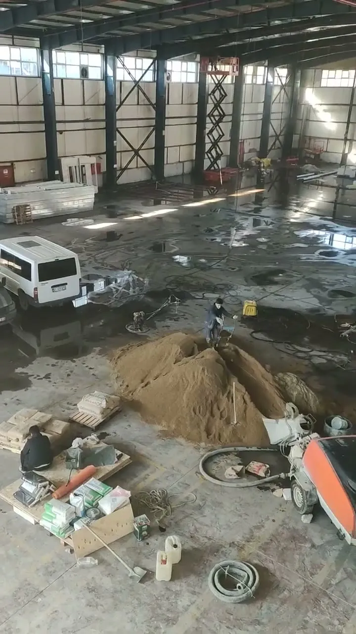 Factory Flooring Installation